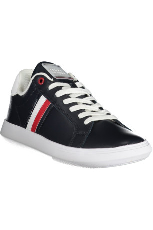 Chaussure de ville plate cuir et cuir PU Tommy Hilfiger