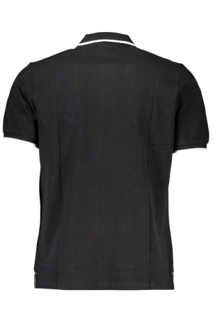 Polo manches courtes noir