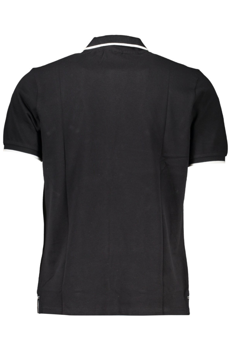 Polo manches courtes noir