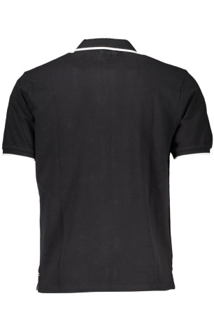 Polo manches courtes noir