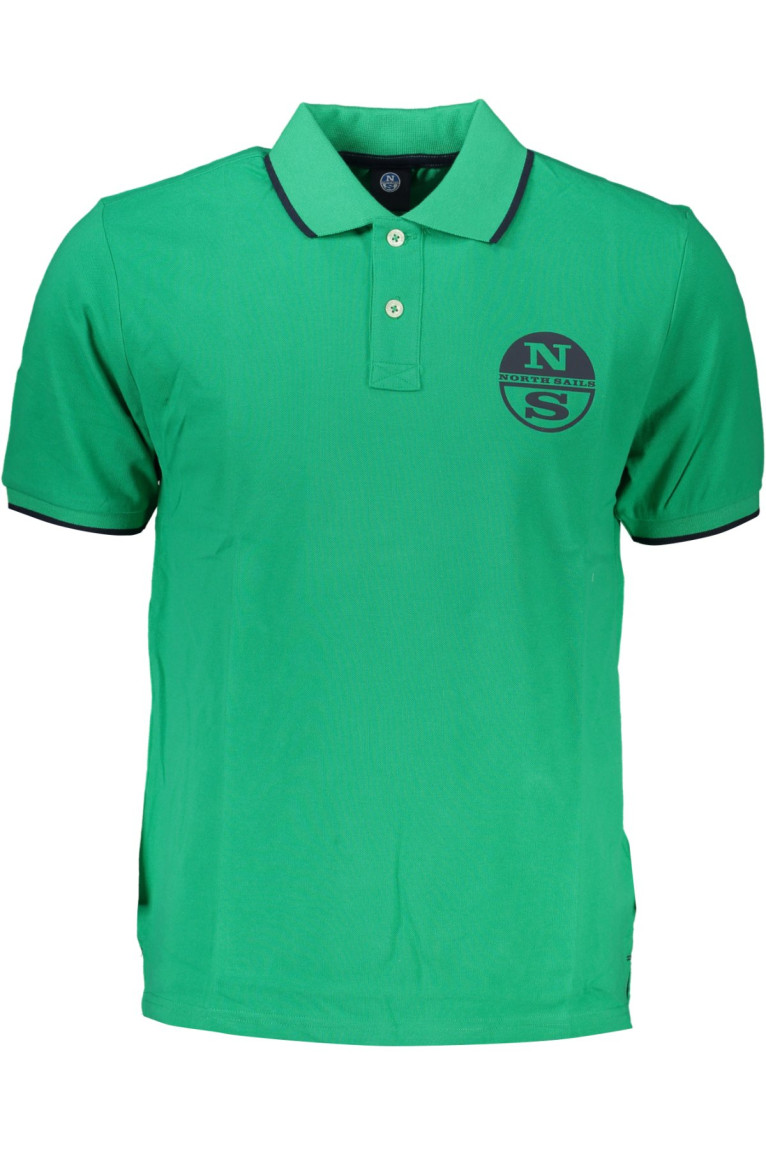 Polo manches courtes vert