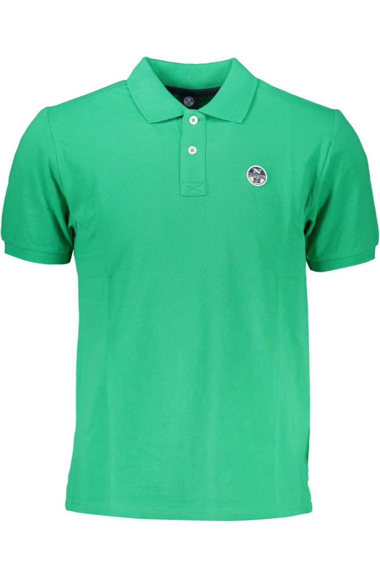 Polo manches courtes vert