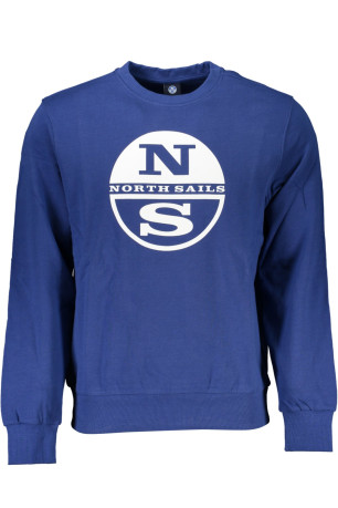 Sweat manches longues bleu