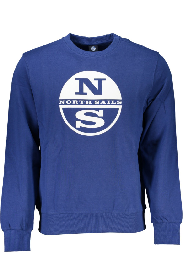 Sweat manches longues bleu