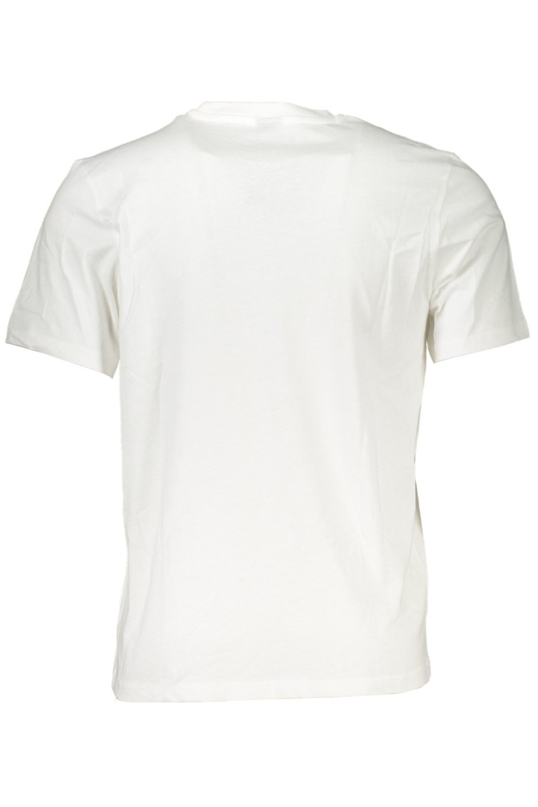 T-shirt Print logo manches courtes blanc