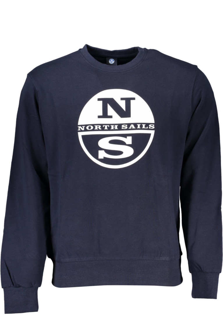 Sweat manches longues bleu