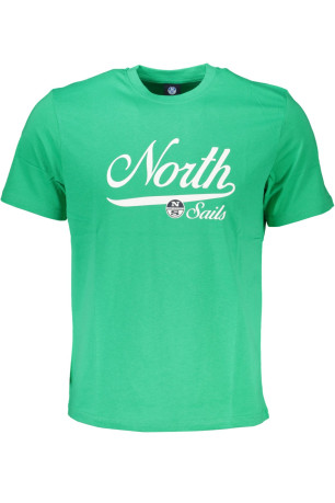 T-shirt homme manches courtes vert