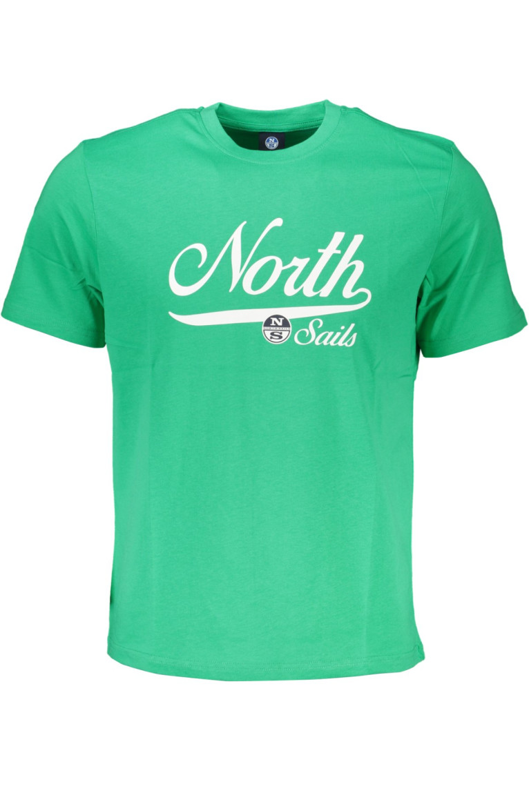 T-shirt homme manches courtes vert