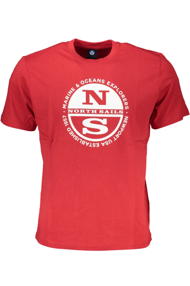 T-shirt manches courtes rouge
