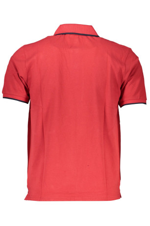 Polo manches courtes rouge