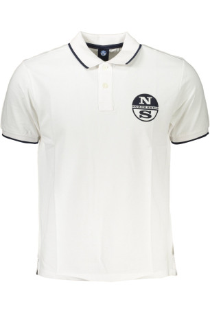 Polo manches courtes blanc