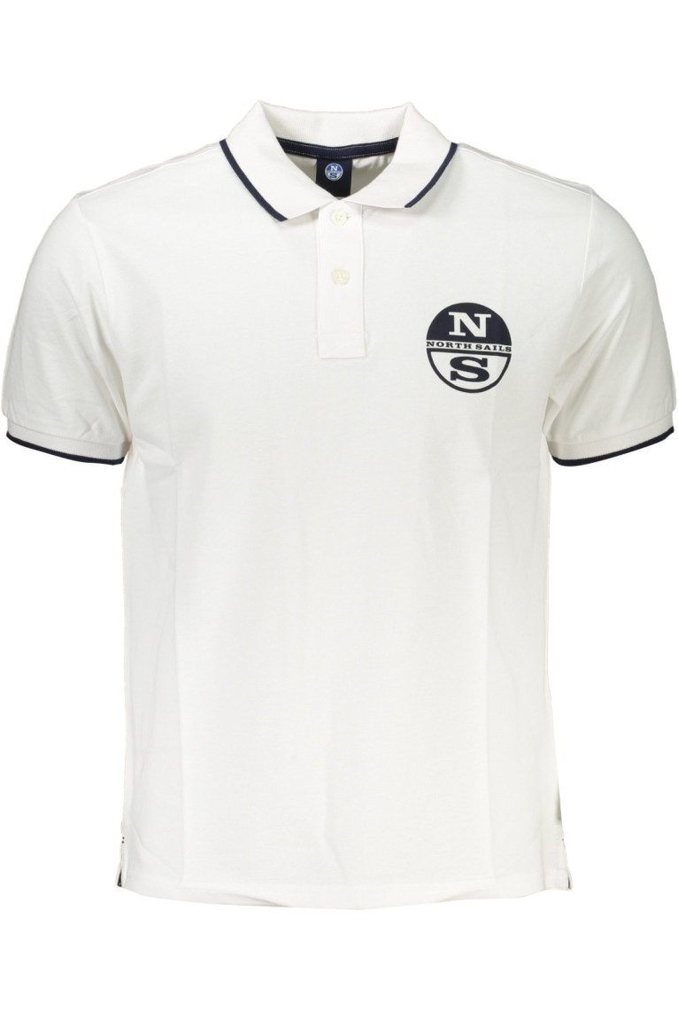 Polo manches courtes blanc