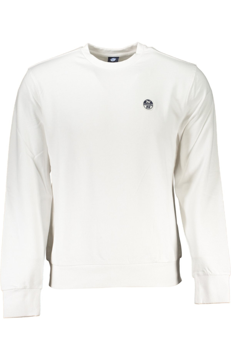 Sweat patch logo manches longues blanc