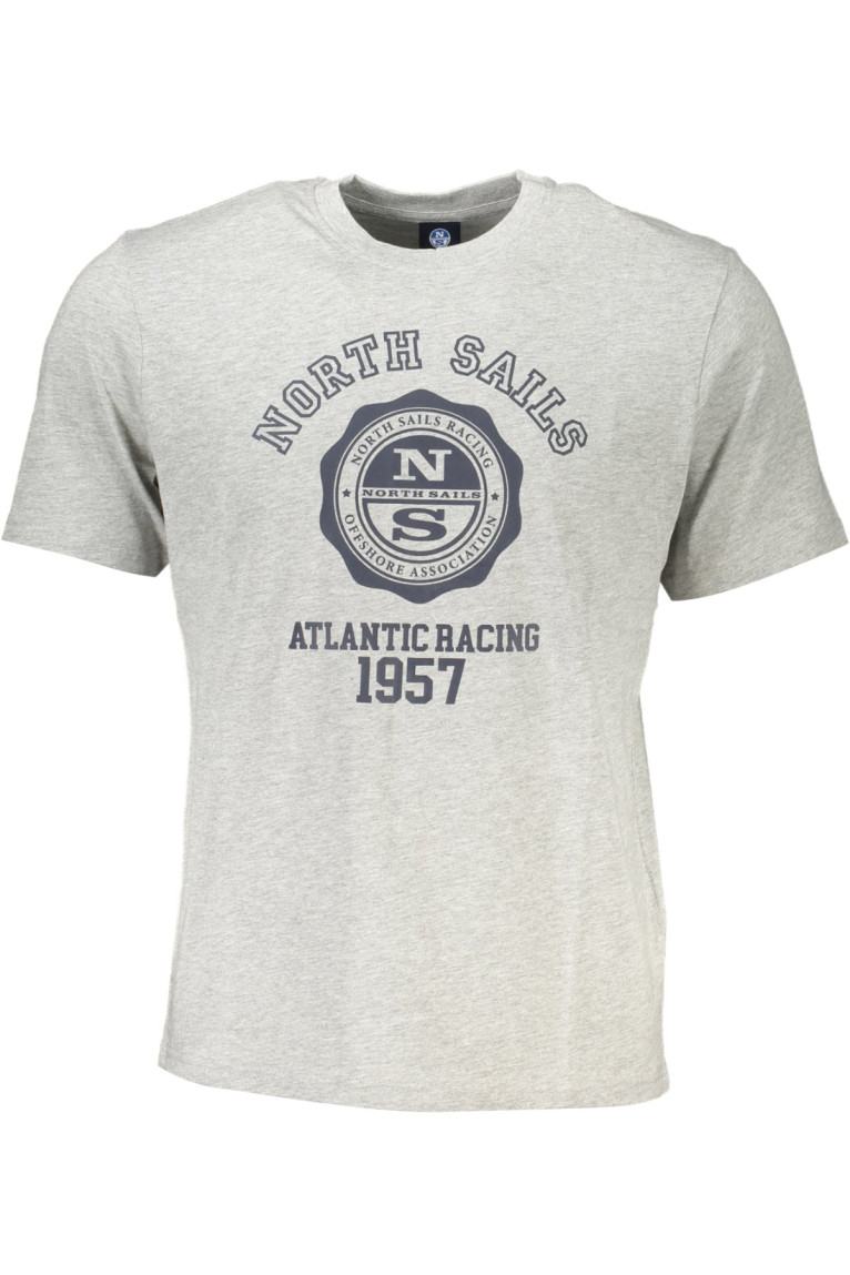T-shirt homme manches courtes gris
