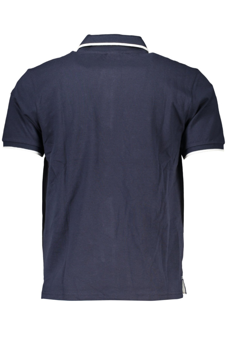 Polo manches courtes bleu