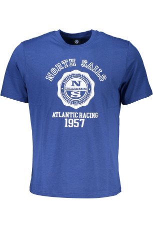 T-shirt manches courtes bleu