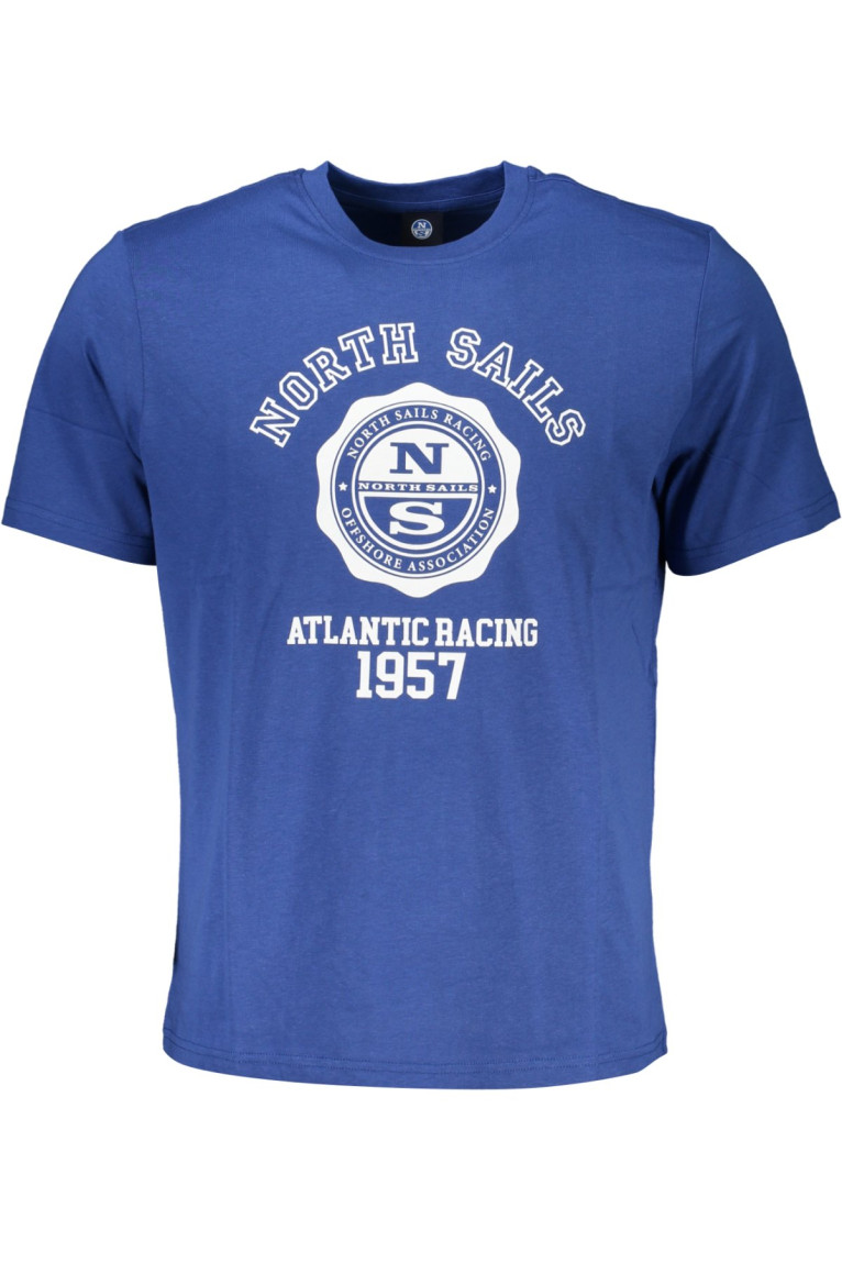 T-shirt manches courtes bleu