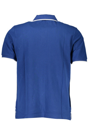 Polo manches courtes bleu