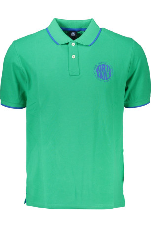 Polo manches courtes vert