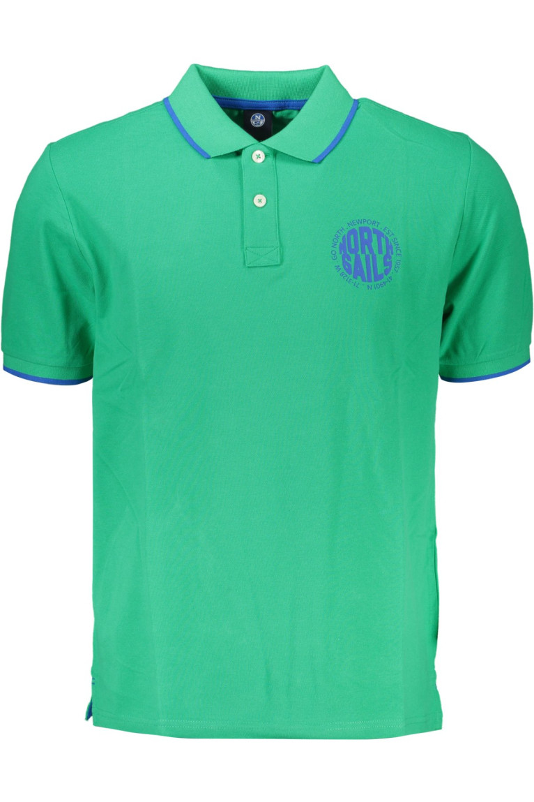 Polo manches courtes vert
