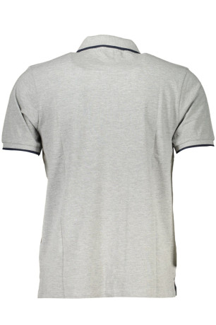 Polo manches courtes gris