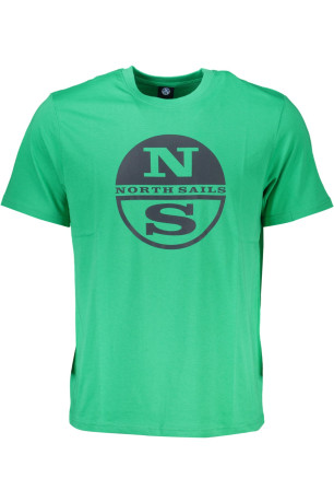 T-shirt manches courtes homme vert