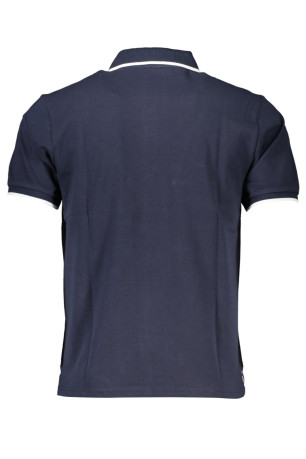 Polo manches courtes bleu