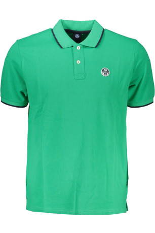 Polo manches courtes vert