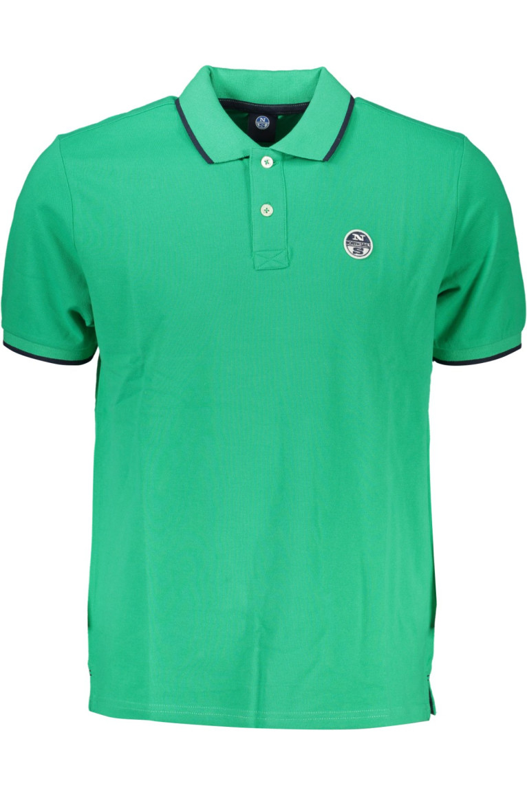 Polo manches courtes vert