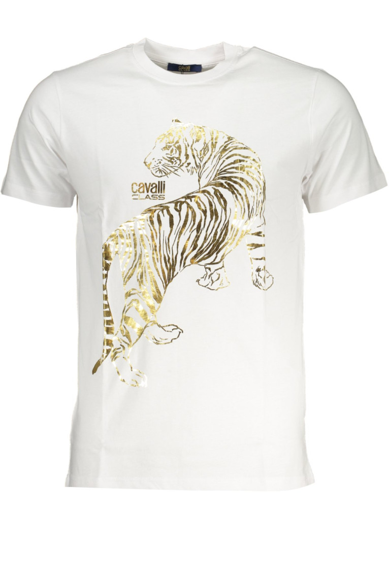 T-shirt manches courtes blanc Cavalli Class