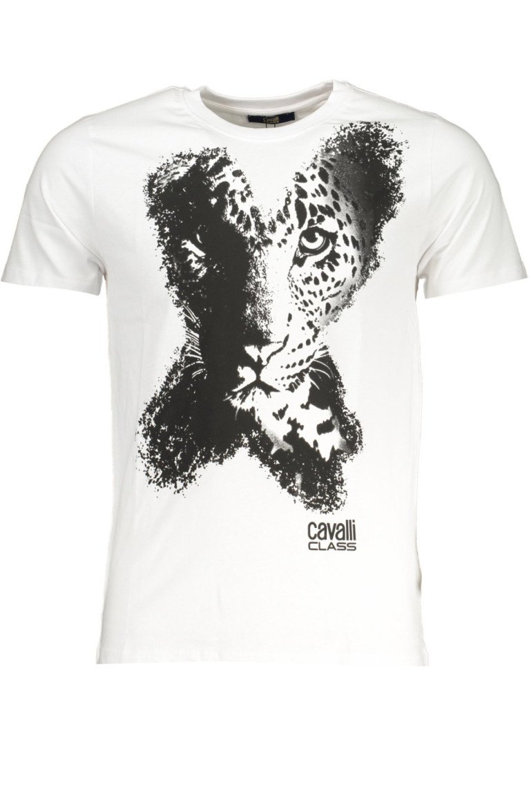 T-shirt manches courtes blanc Cavalli Class