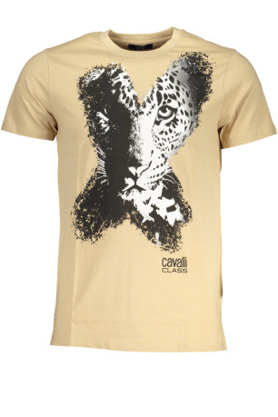T-shirt manches courtes beige Cavalli Class