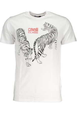 T-shirt manches courtes blanc Cavalli Class