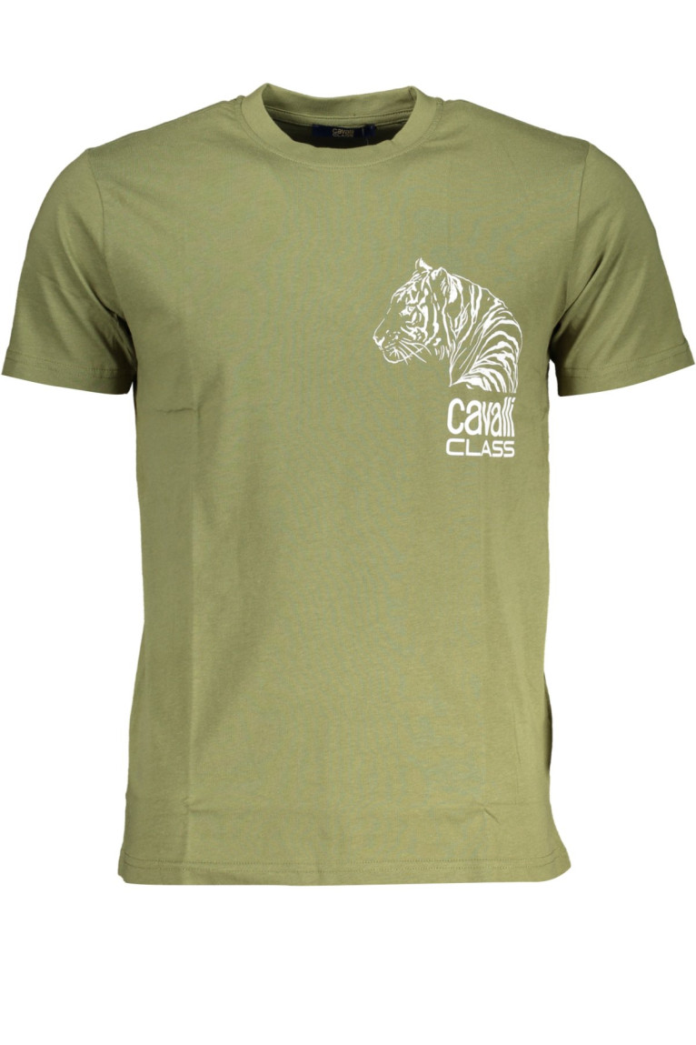 T-shirt manches courtes Vert Cavalli Class