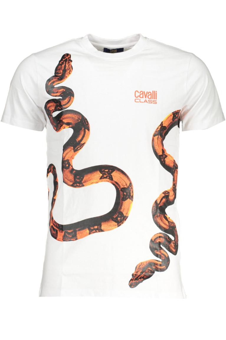 T-shirt manches courtes blanc Cavalli Class