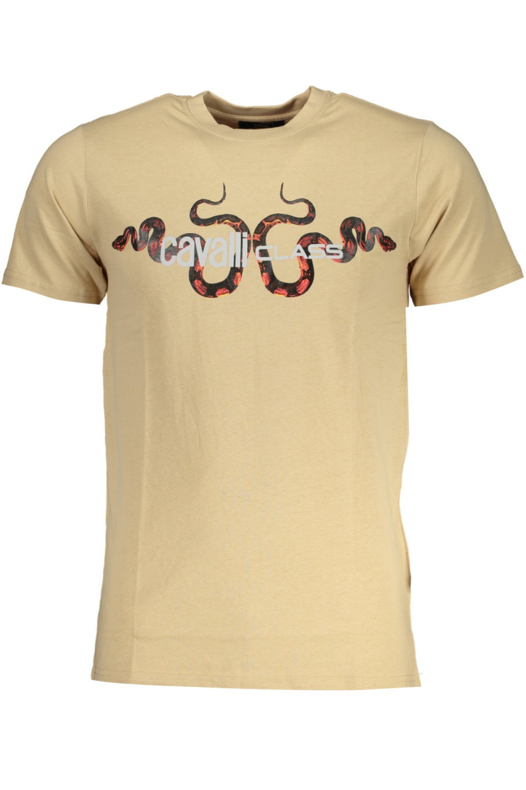 T-shirt manches courtes beige Cavalli Class