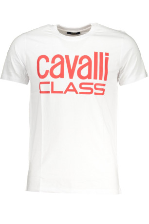 T-shirt manches courtes blanc Cavalli Class