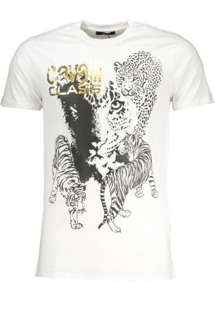 T-shirt manches courtes blanc Cavalli Class