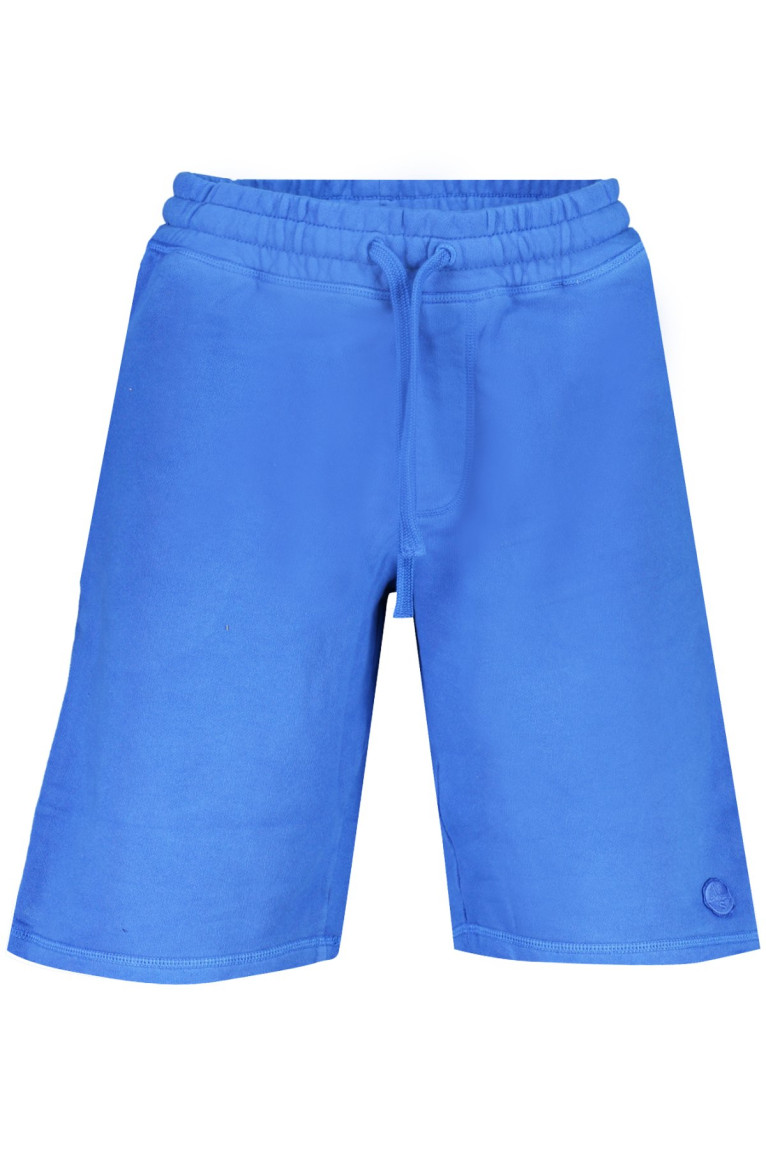 Pantalon court bleu