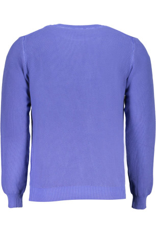 Pull manches longues bleu