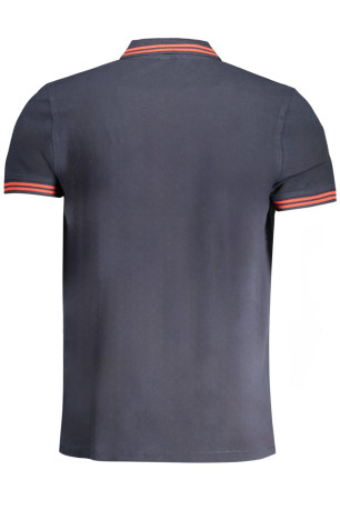 Polo manches courtes bleu Cavalli Class