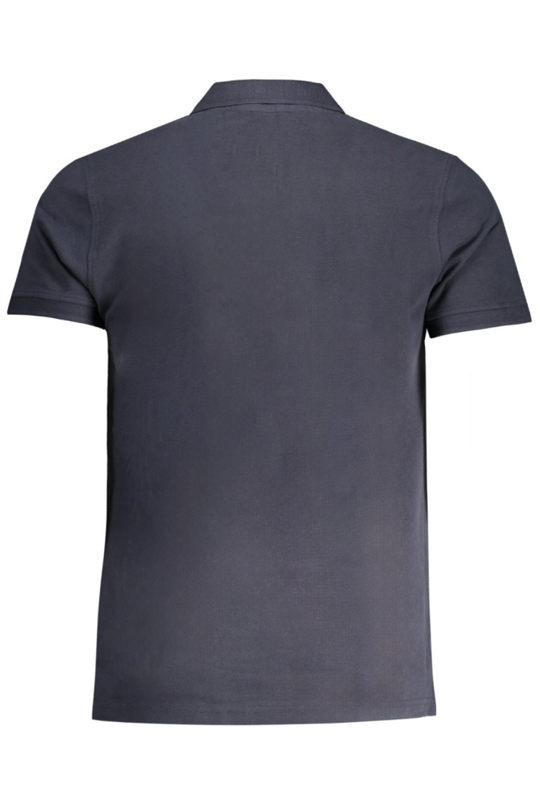Polo manches courtes bleu Cavalli Class