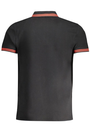 Polo manches courtes noir Cavalli Class
