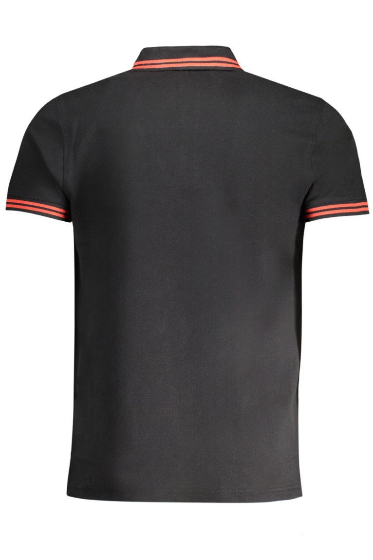 Polo manches courtes noir Cavalli Class