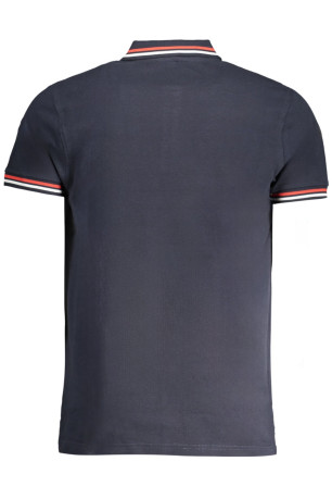 Polo manches courtes bleu Cavalli Class