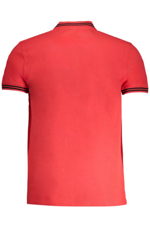 Polo manches courtes rouge Cavalli Class