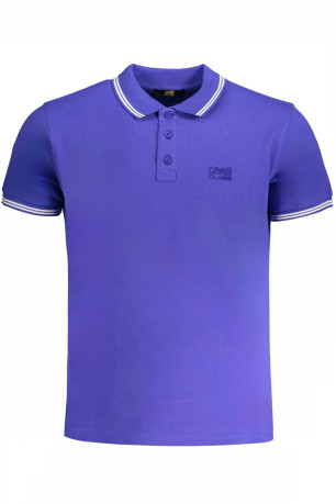 Polo manches courtes Bleu Cavalli Class