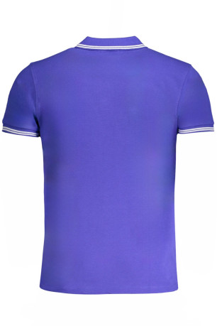 Polo manches courtes Bleu Cavalli Class