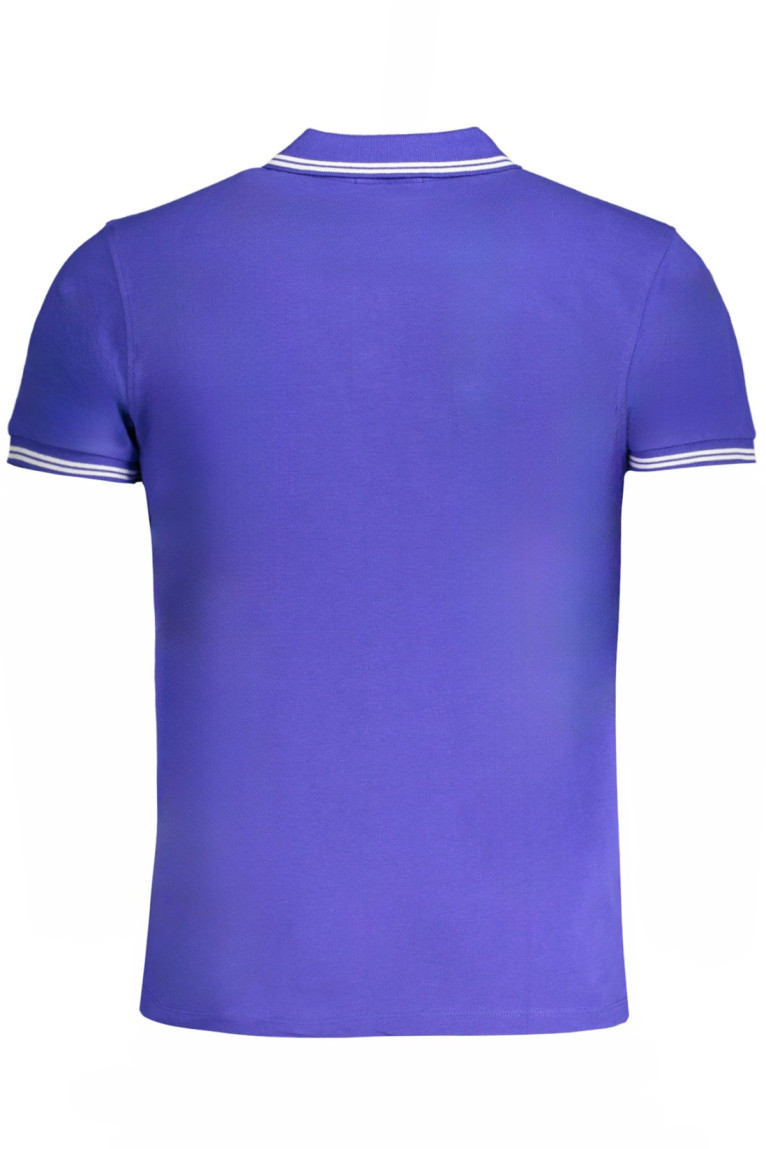 Polo manches courtes Bleu Cavalli Class