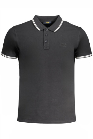 Polo manches courtes Noir Cavalli Class